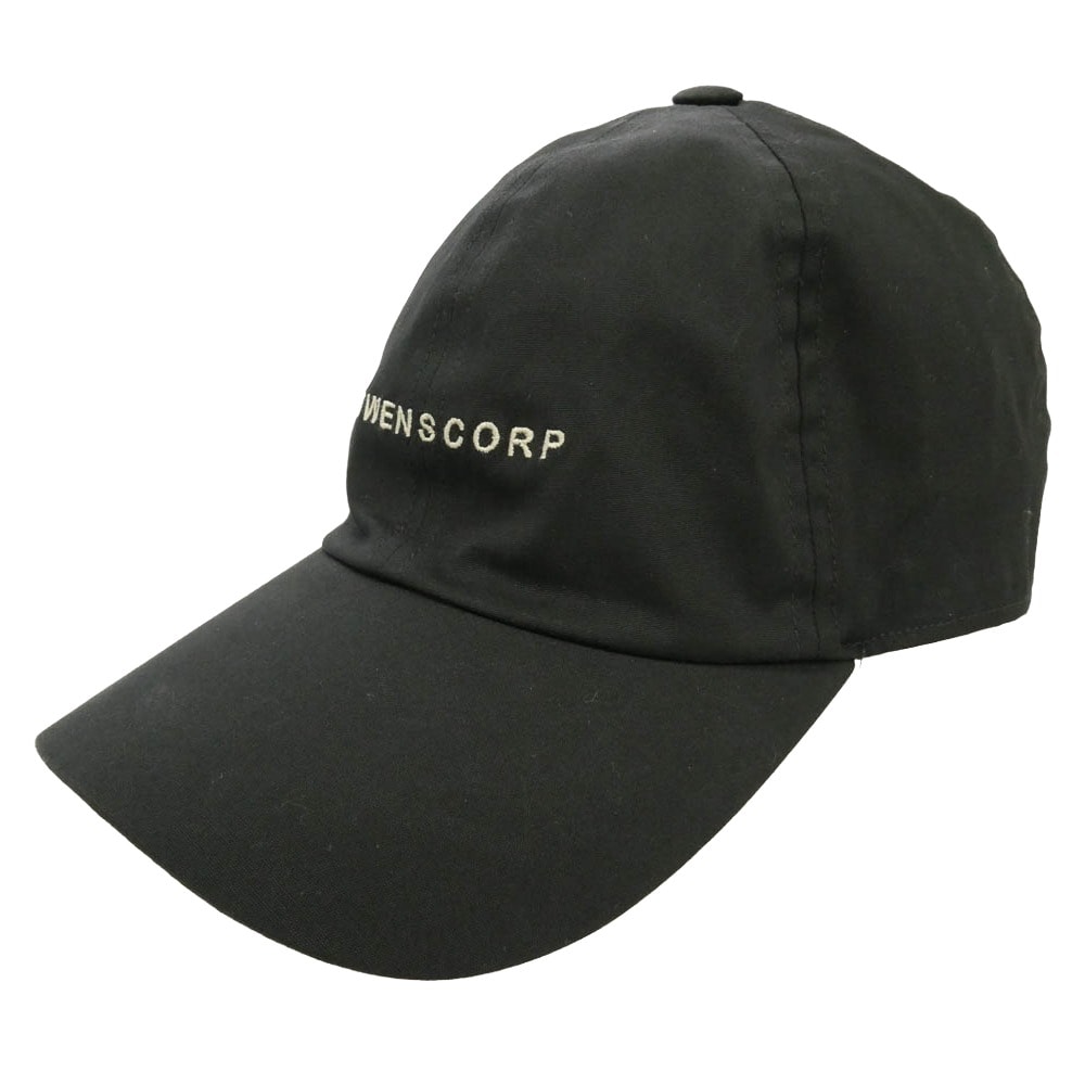 Rick Owens リックオウエンス 25AW RA02E0700-TEEM7 OWENSCORP BASEBALL CAP オウエンスコープ 6パネル キャップ ブラック系【中古】