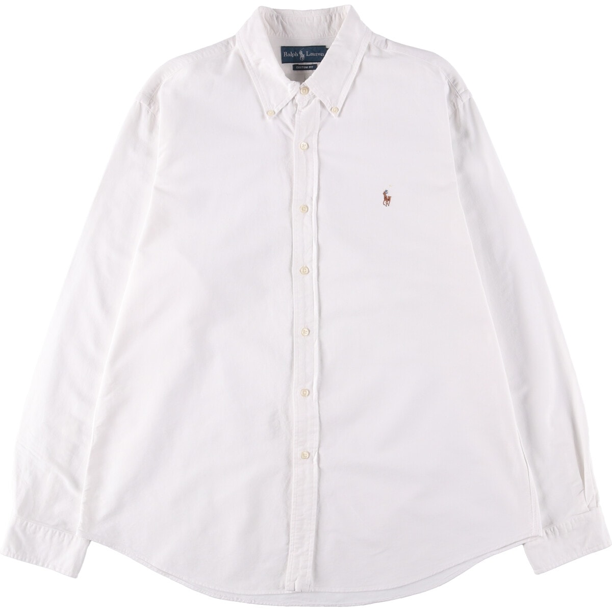 古着 ラルフローレン Ralph Lauren CLASSIC FIT 長袖 ボタンダウンシャツ メンズXL相当/eaa540707