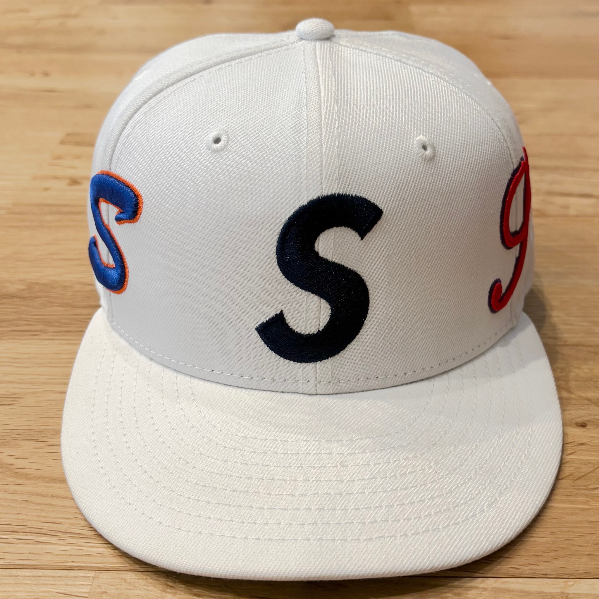 Supreme Multi S Logo New Era "White"