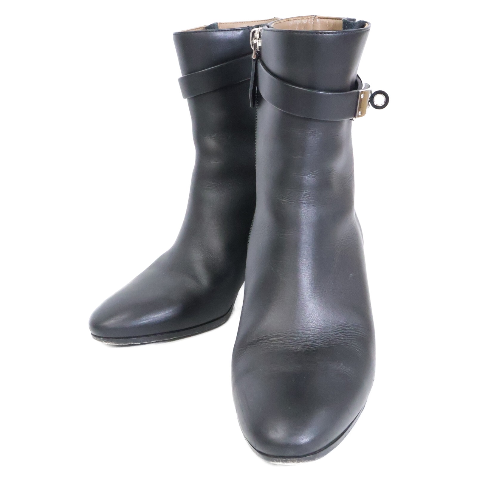 エルメス 182102Z サンジェルマン ショートブーツ 36