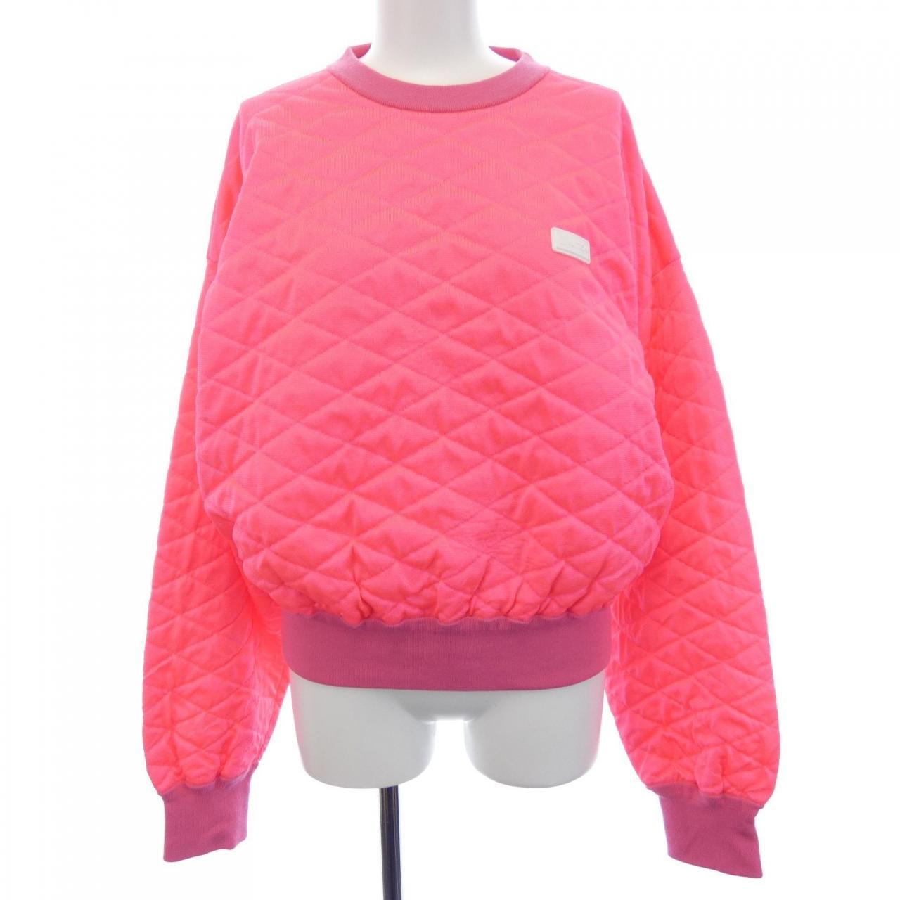 ルイヴィトン LOUIS VUITTON ホットピンクキルテッドプルオーバー FNKL06PT9 トップス