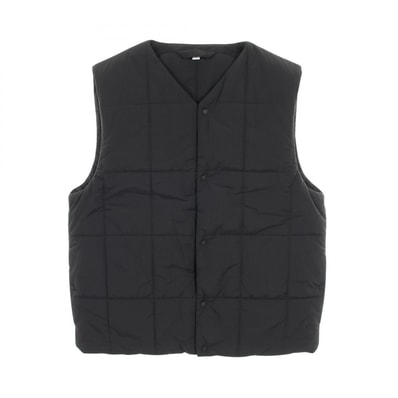 バーバリー BURBERRY ダウンベスト 衣料品 アウター ナイロン メンズ ブラック系 【中古】