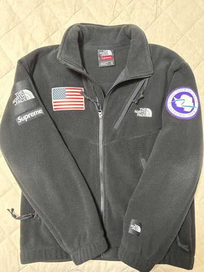 Supreme x The North Face Polartec Fleece Jacket "Black"