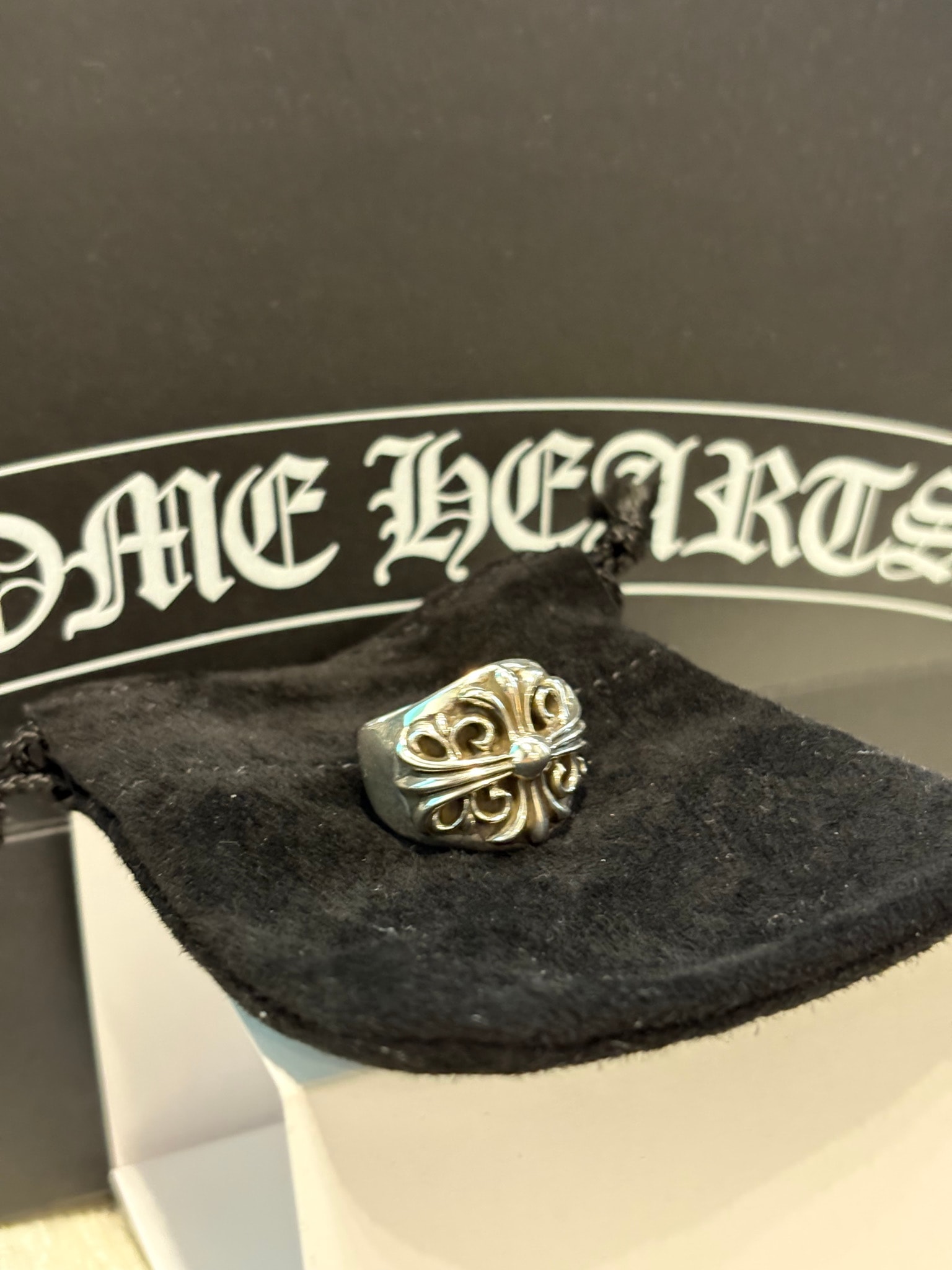 Chrome Hearts Keeper Ring "Silver"