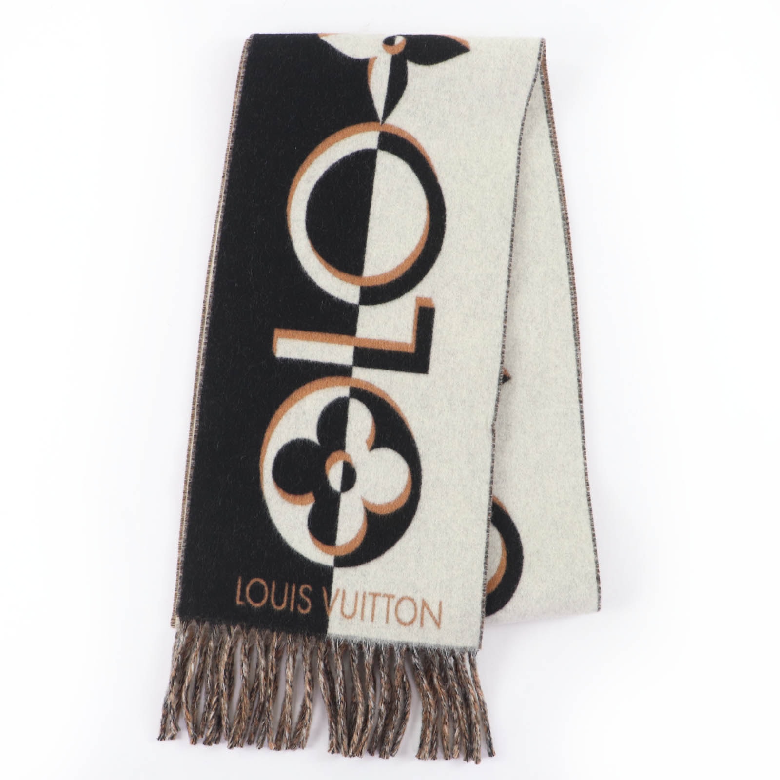 E (全体的に状態が悪い)】LOUIS VUITTON ルイ・ヴィトン マフラー