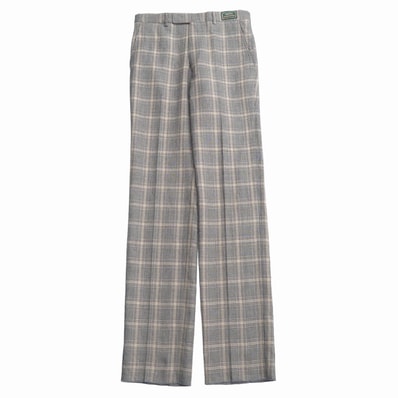■美品■GUCCI グッチ パンツ サイズ44 チェック スラックス センタープレス イタリア製 ブランド古着【中古】20260319/RA8613