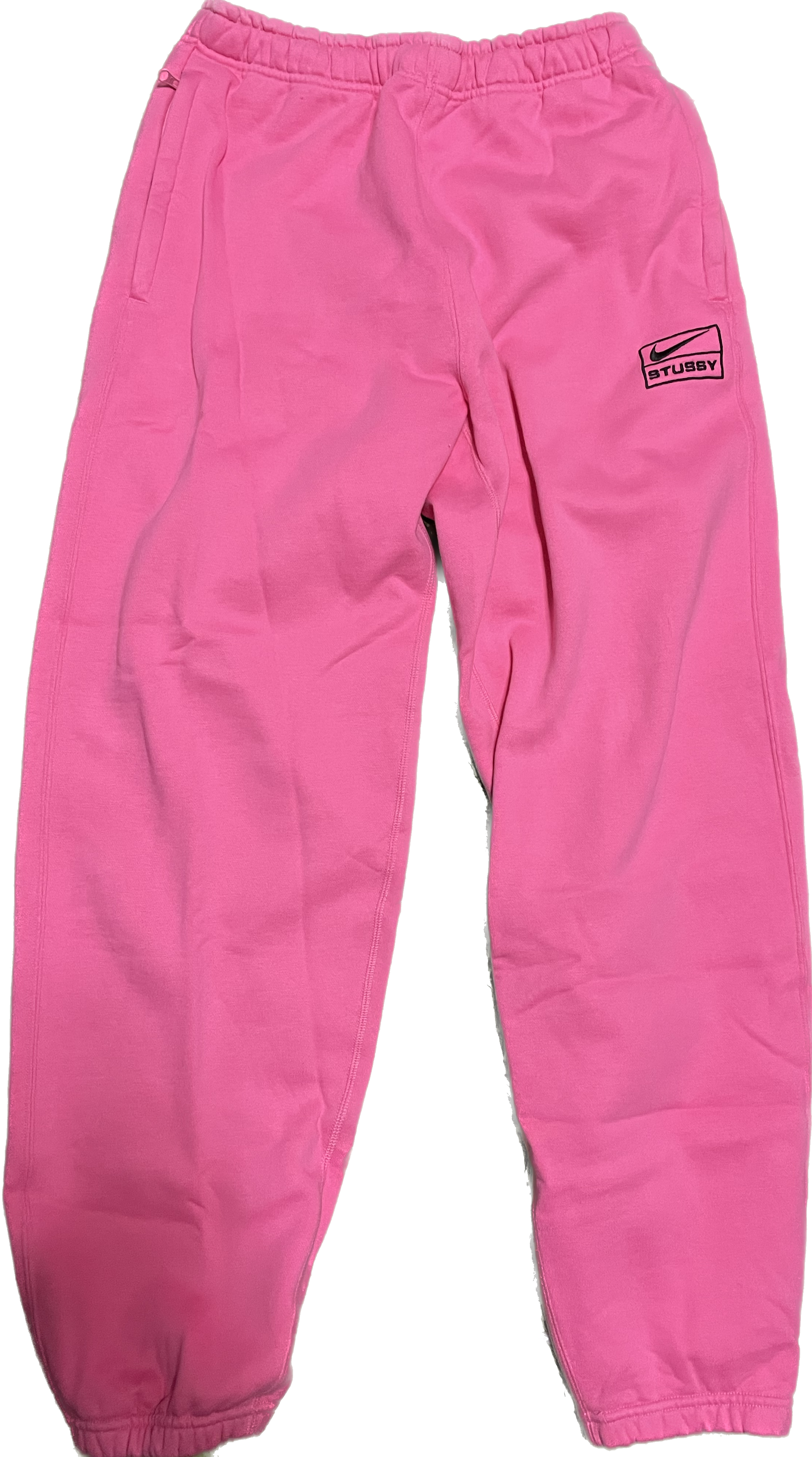 Stussy × Nike NRG Washed Fleece Pant (US Size) "Pink" DO5296-670