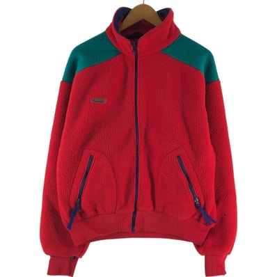 古着 80年代 コロンビア Columbia 紺タグ フリースジャケット USA製 メンズL相当 ヴィンテージ/eaa413239