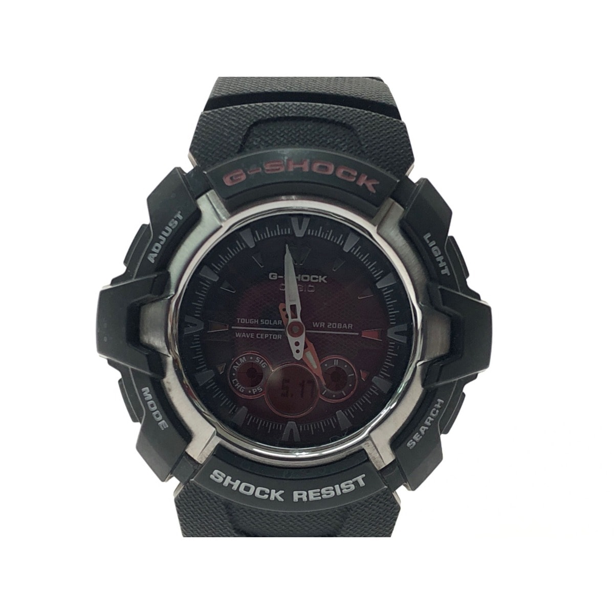 ▼▼CASIO カシオ メンズ 腕時計 クオーツ デジアナウォッチ 電波ソーラー The G GW-1500J ブラック