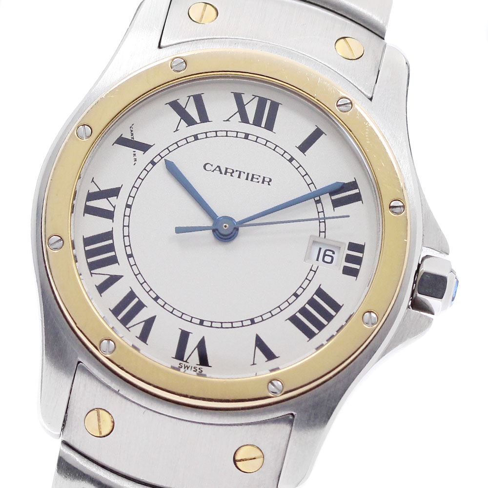 カルティエ サントスロンド MM W20037R3 ボーイズ 【中古】