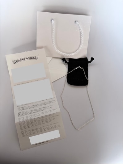 Chrome Hearts Roll Chain Necklace "Silver"