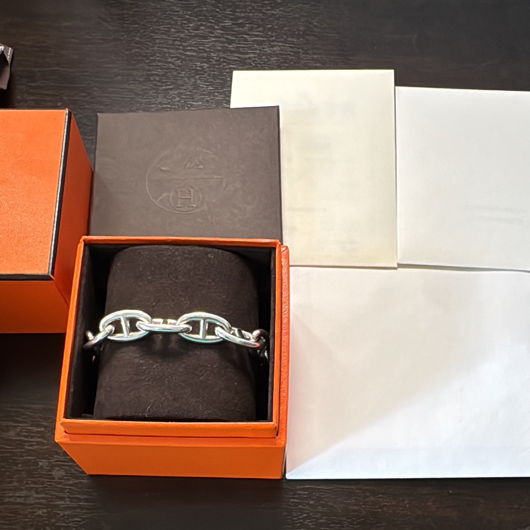 Hermes Chaine D'ancre GM Bracelet "Silver"