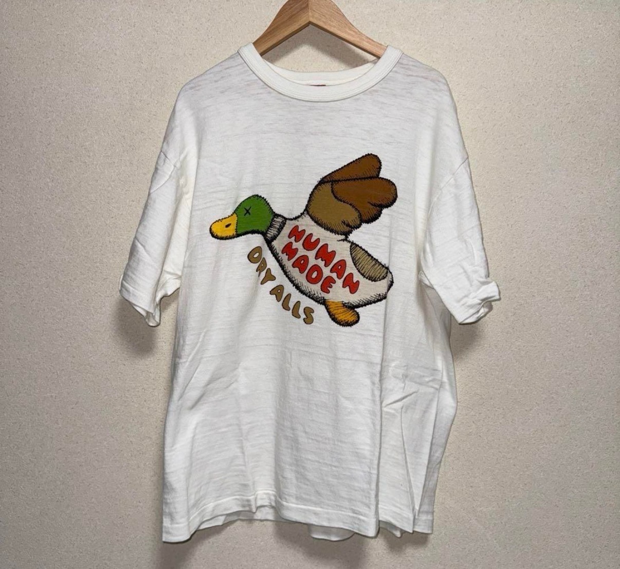 HUMAN MADE x KAWS T-Shirt #2 "White"
