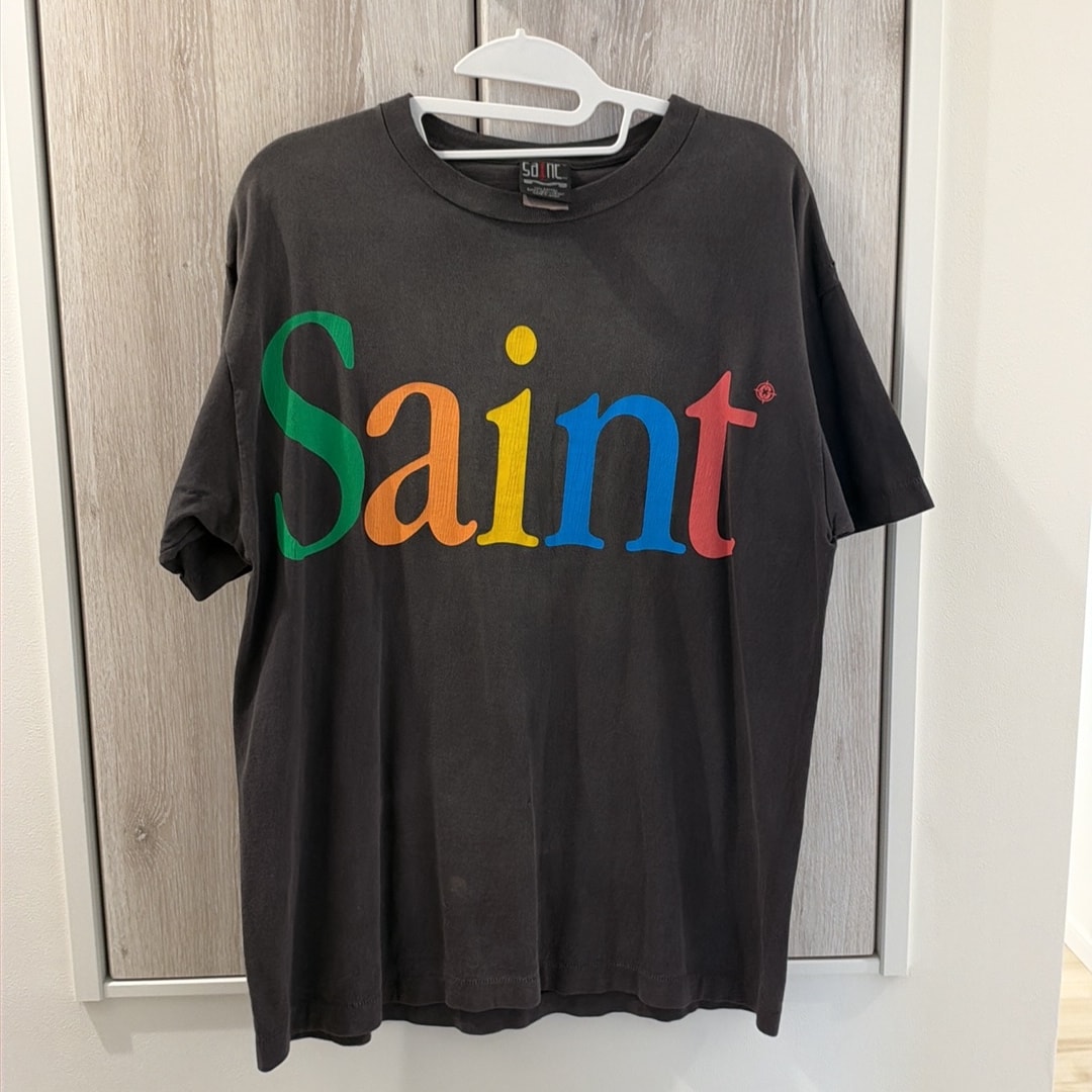 SAINT Mxxxxxx 24SS Coloful Saint SS Tee "Black"