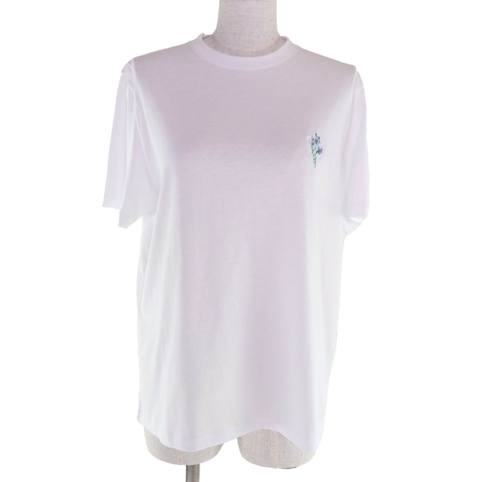 未使用品 ロエベ 半袖Tシャツ ホワイト レディース M S359Y22X97