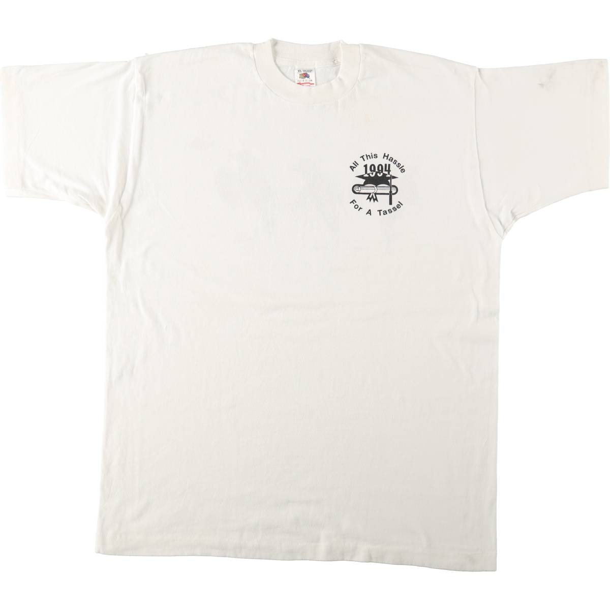 古着 90年代 フルーツオブザルーム FRUIT OF THE LOOM プリントTシャツ USA製 メンズXL相当 ヴィンテージ/eaa642417