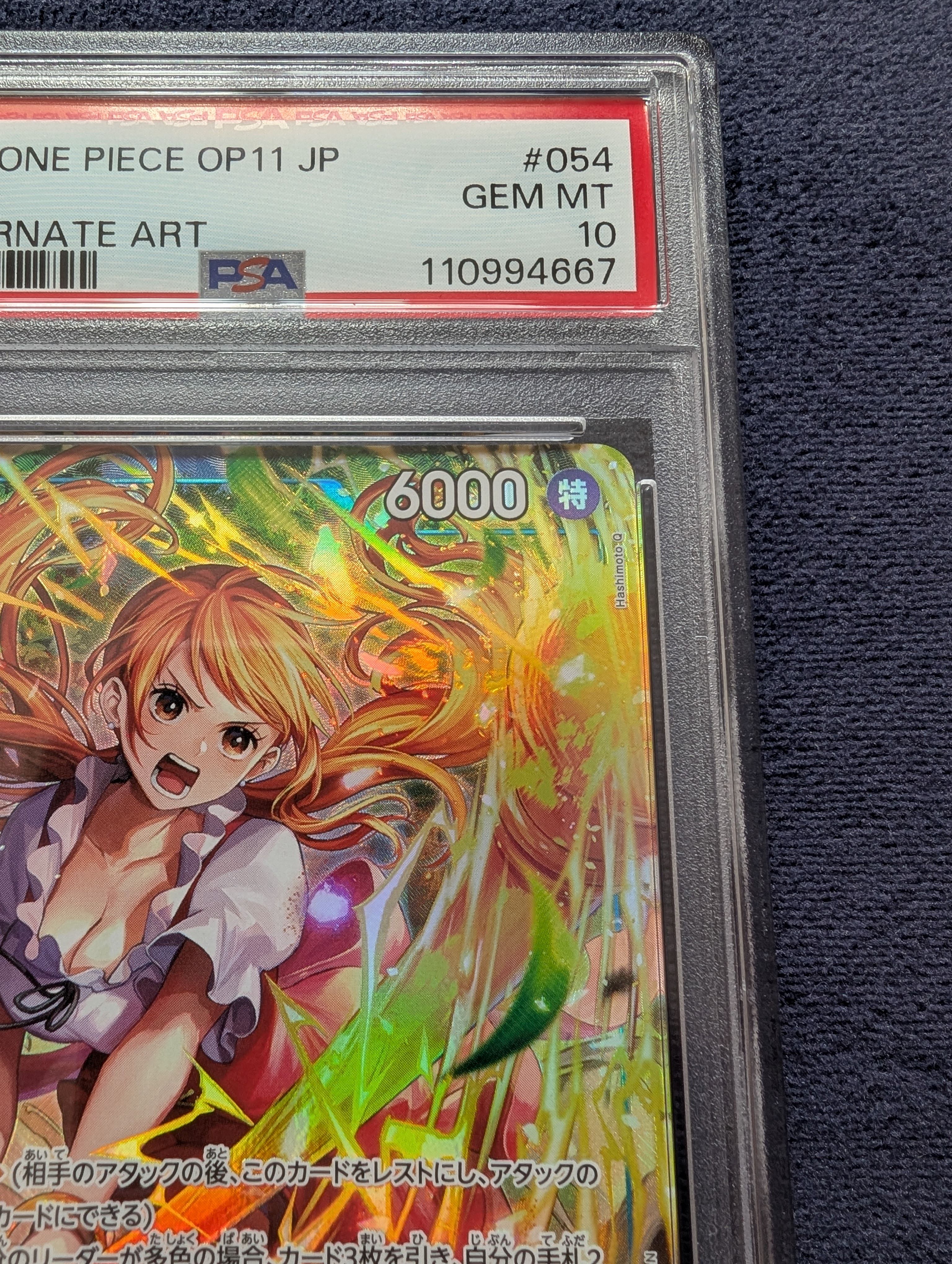 PSA 10]Nami SR-P [OP11-054](Booster Pack 