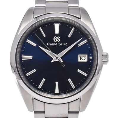 セイコー SEIKO SBGP013 グランドセイコー ヘリテージコレクション ネイビー クォーツ メンズ 腕時計 L#148338