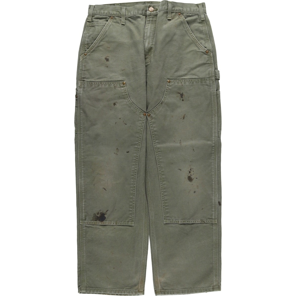 古着 カーハート Carhartt Original Dungaree Fit ダブルニー ダックペインターパンツ メンズw34相当/evb034421