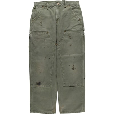 古着 カーハート Carhartt Original Dungaree Fit ダブルニー ダックペインターパンツ メンズw34相当/evb034421