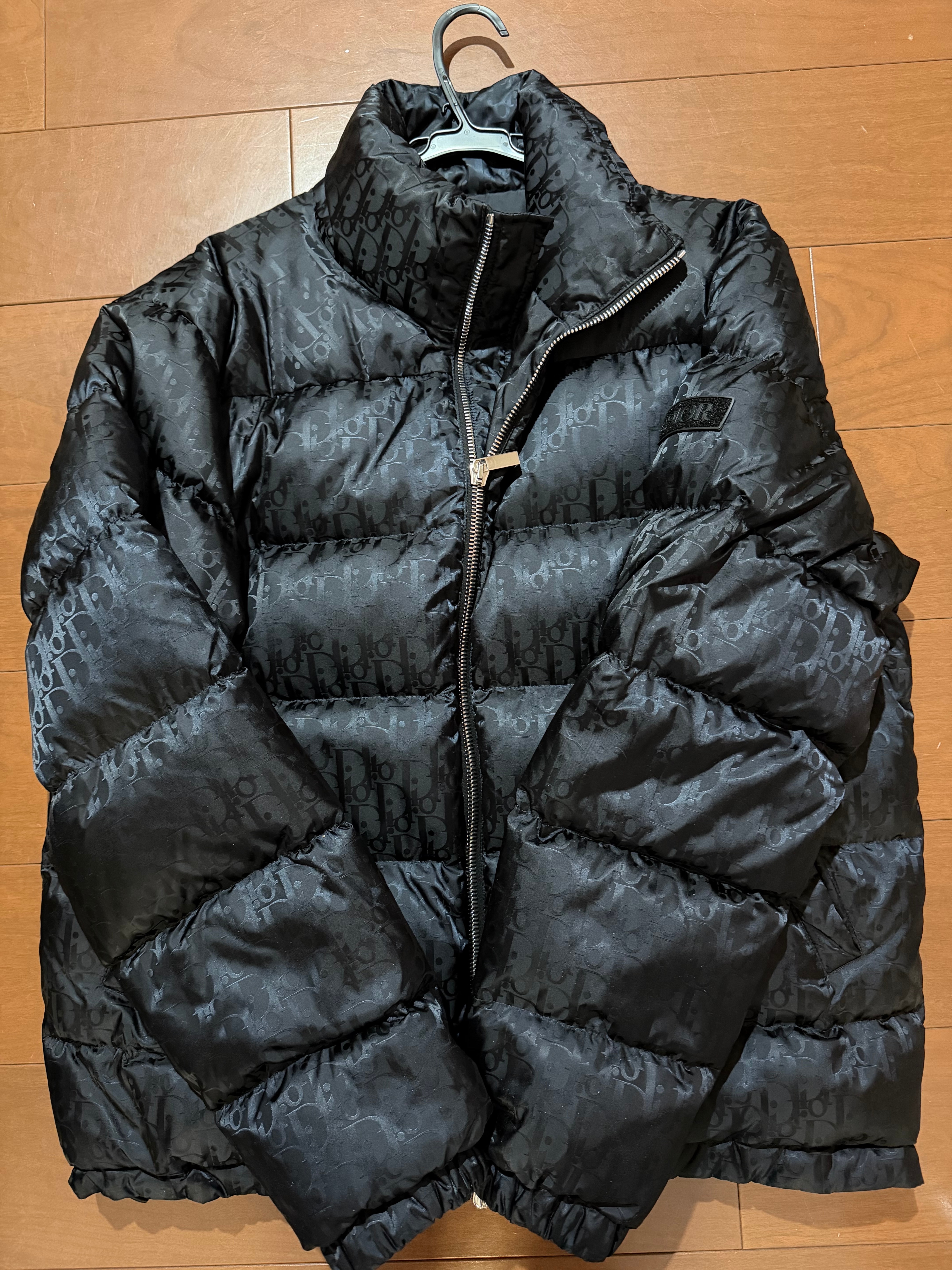 Dior Dior Essentials Dior Oblique Down Jacket Technical Jacquard "Black"