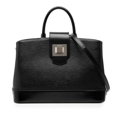 ルイ ヴィトン エピ ミラボーGM ハンドバッグ ショルダーバッグ 2WAY M40472 ノワール ブラック レザー レディース LOUIS VUITTON 中古