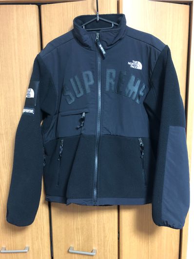 Supreme x The North Face Arc Logo Denali Fleece Jacket "Black"