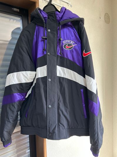 Supreme / Nike Hooded Sport Jacket "Purple"