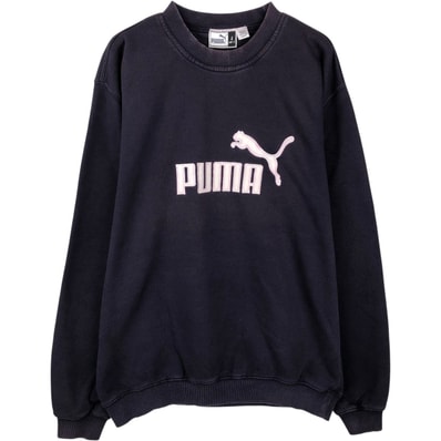 古着 プーマ PUMA ロゴスウェットシャツ トレーナー メンズL相当/eaa635041