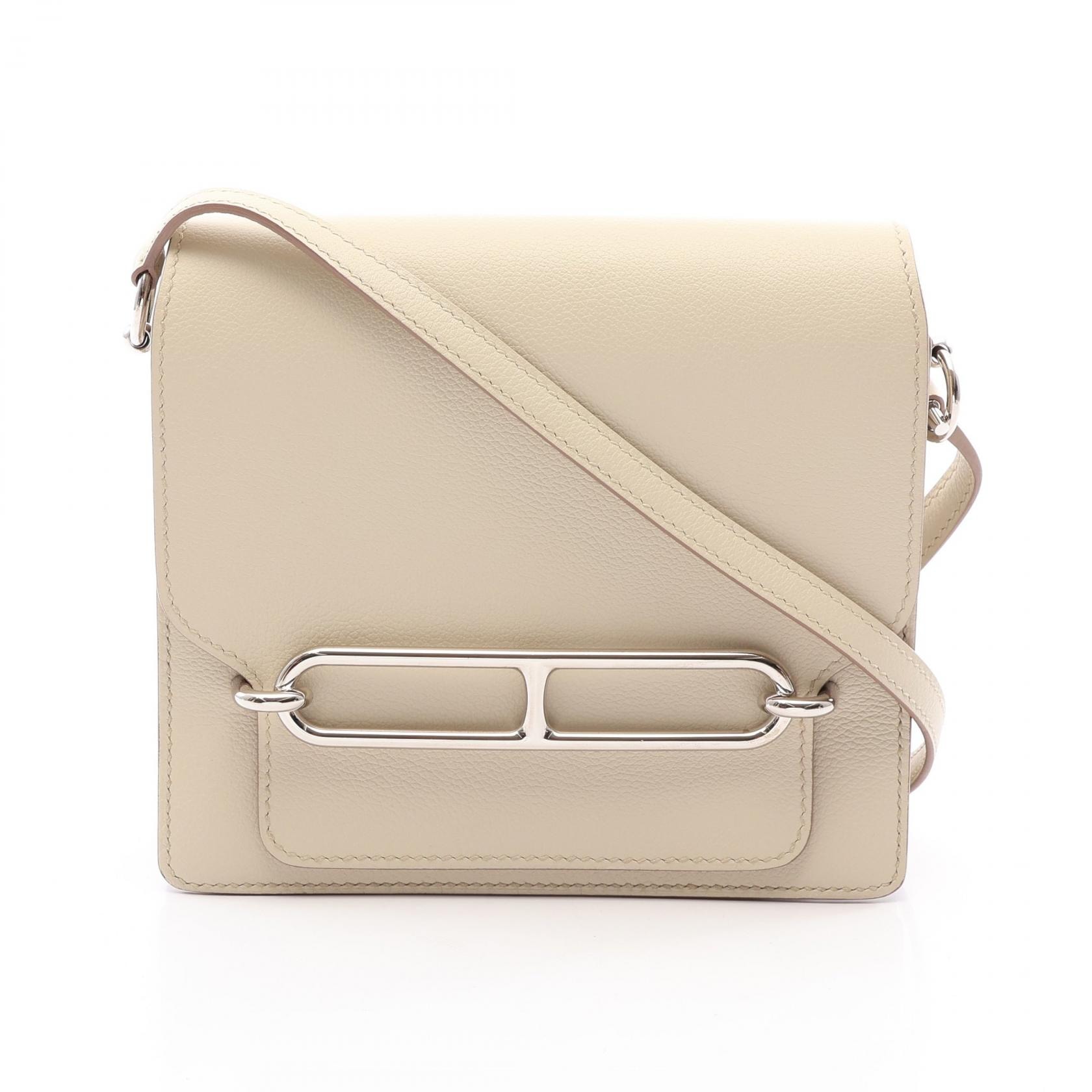 エルメス HERMES サック ロウリス ルリ ミニ ベトン ショルダーバッグ バッグ エバーカラー エバーカラー B刻印(2023年製造) レディース ベージュ系 【中古】