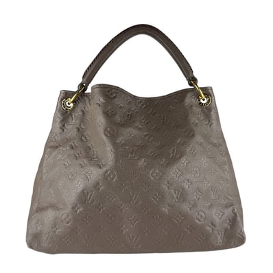 ルイ ヴィトン LOUIS VUITTON ショルダーバッグ モノグラムアンプラント アーツィーMM モノグラムアンプラント ブラウン ゴールド レディース M94171【中古】 z9836