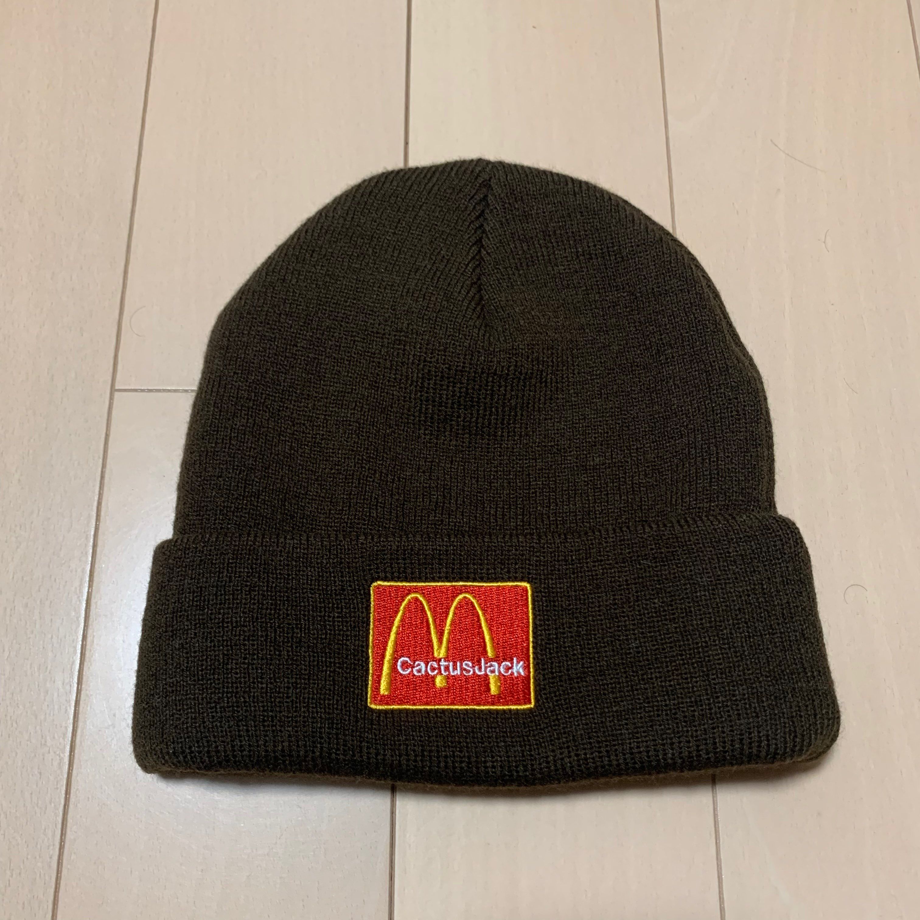 Travis Scott Cactus Jack x McDonald's Cj Arches Beanie "Brown"