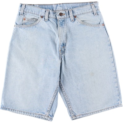古着 90年代 リーバイス Levi's 550-0234 オレンジタブ デニムショーツ ハーフパンツ ジョーツ USA製 メンズw32相当 ヴィンテージ/eaa643778