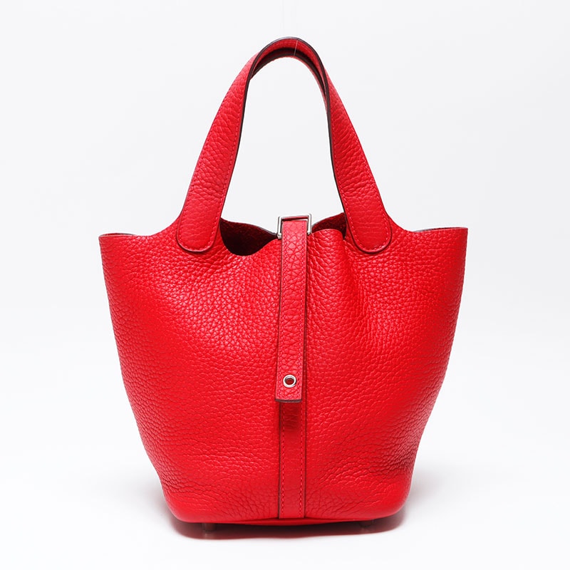 エルメス HERMES トリヨンクレマンス ピコタンロック PM B刻印 PM ハンドバッグ【中古】