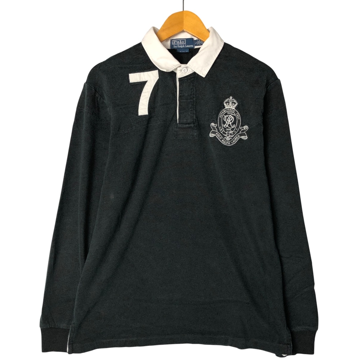 古着 ラルフローレン Ralph Lauren CUSTOM FIT 長袖 ラガーシャツ メンズL相当/eaa586570