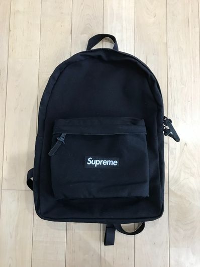Supreme Canvas Backpack "Black"