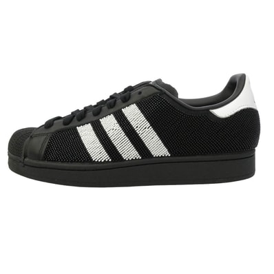 adidas アディダス JH7098 Women's Superstar Core Black ウィメンズ スーパースター コアブラック スニーカー ブラック系 27.5cm【新古品】【未使用】【中古】