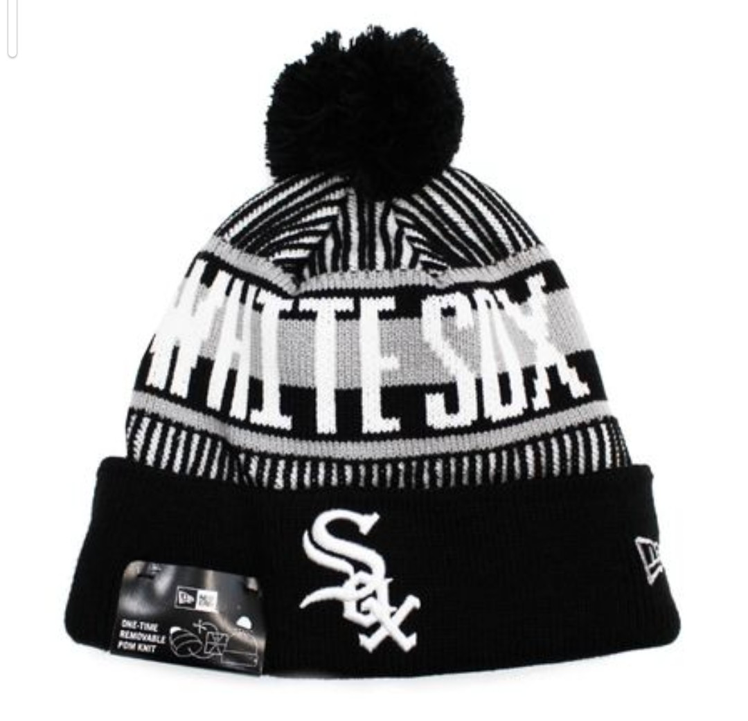 NEW ERA MLB CHICAGO WHITE SOX シカゴホワイトソックス Pom Pom Knit Beanie