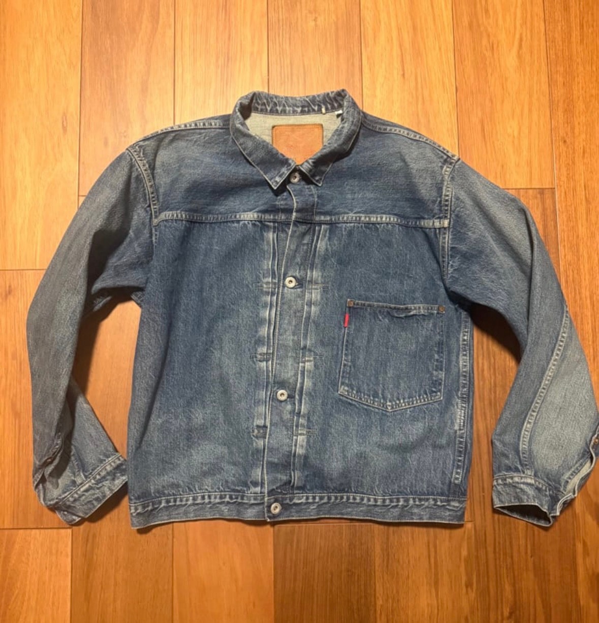 LEVI'S Vintage Clothing S506XX 1944 WWII Trucker Jacket "Blue"