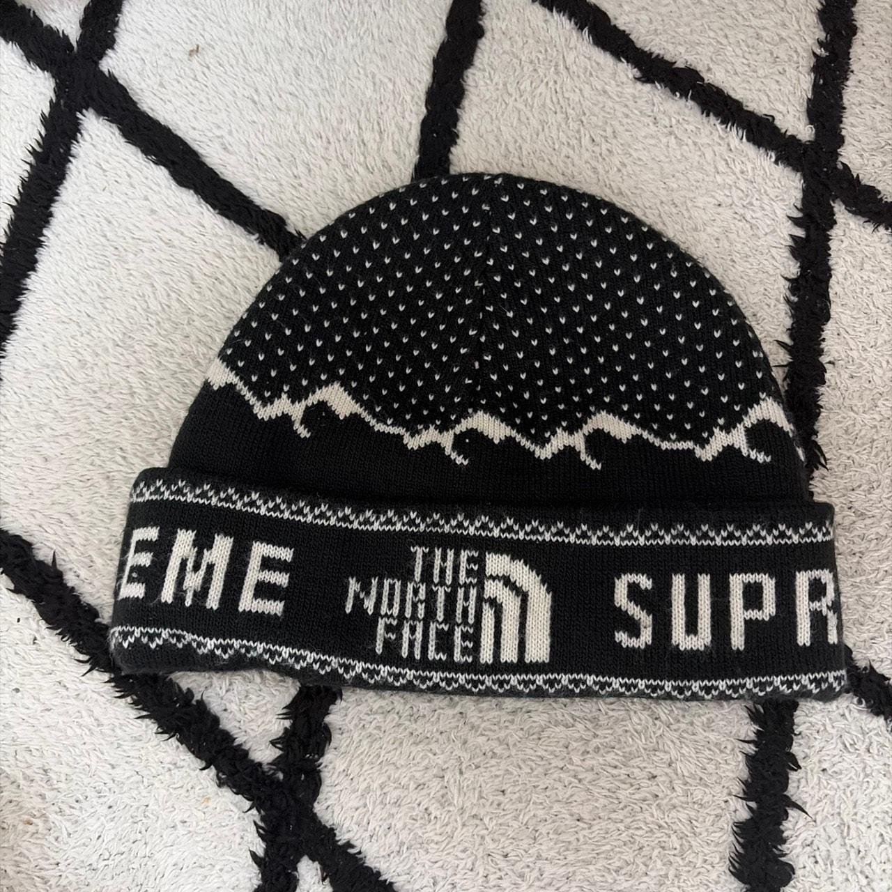 Supreme x The North Face Beanie "Black"