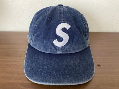 Supreme Pigment Print S Logo 6-Panel "Indigo"