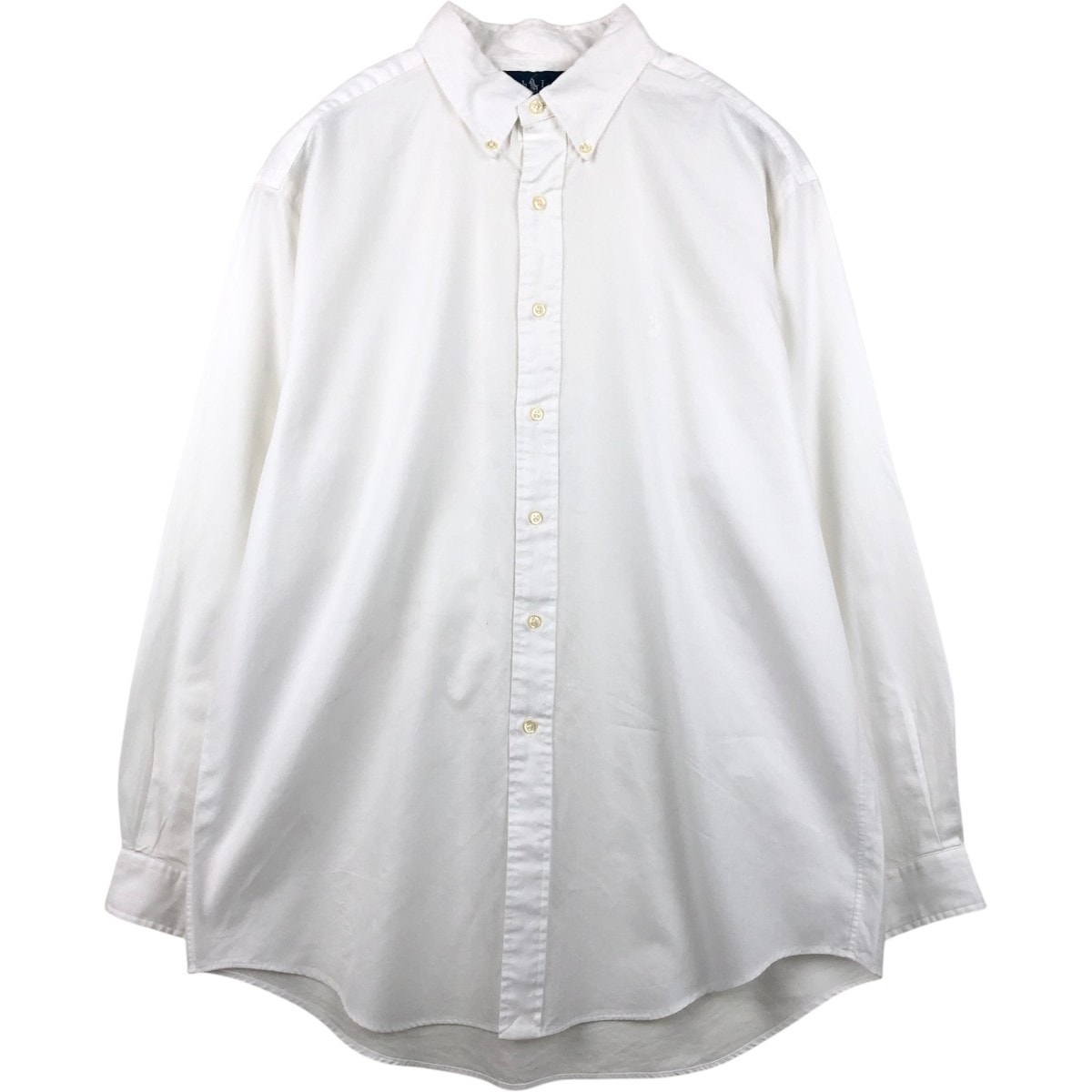 古着 ラルフローレン Ralph Lauren YARMOUTH ヘリンボーン 長袖 ボタンダウンシャツ メンズXL相当/eaa678446