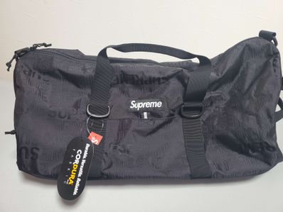 Supreme 19SS Duffle Bag "Black"