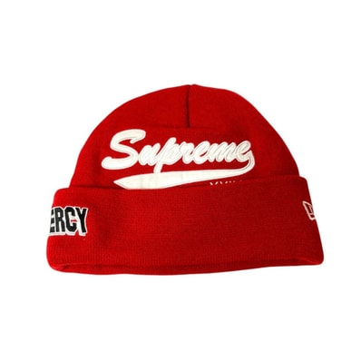 Supreme New Era Salvation Beanie "Red"