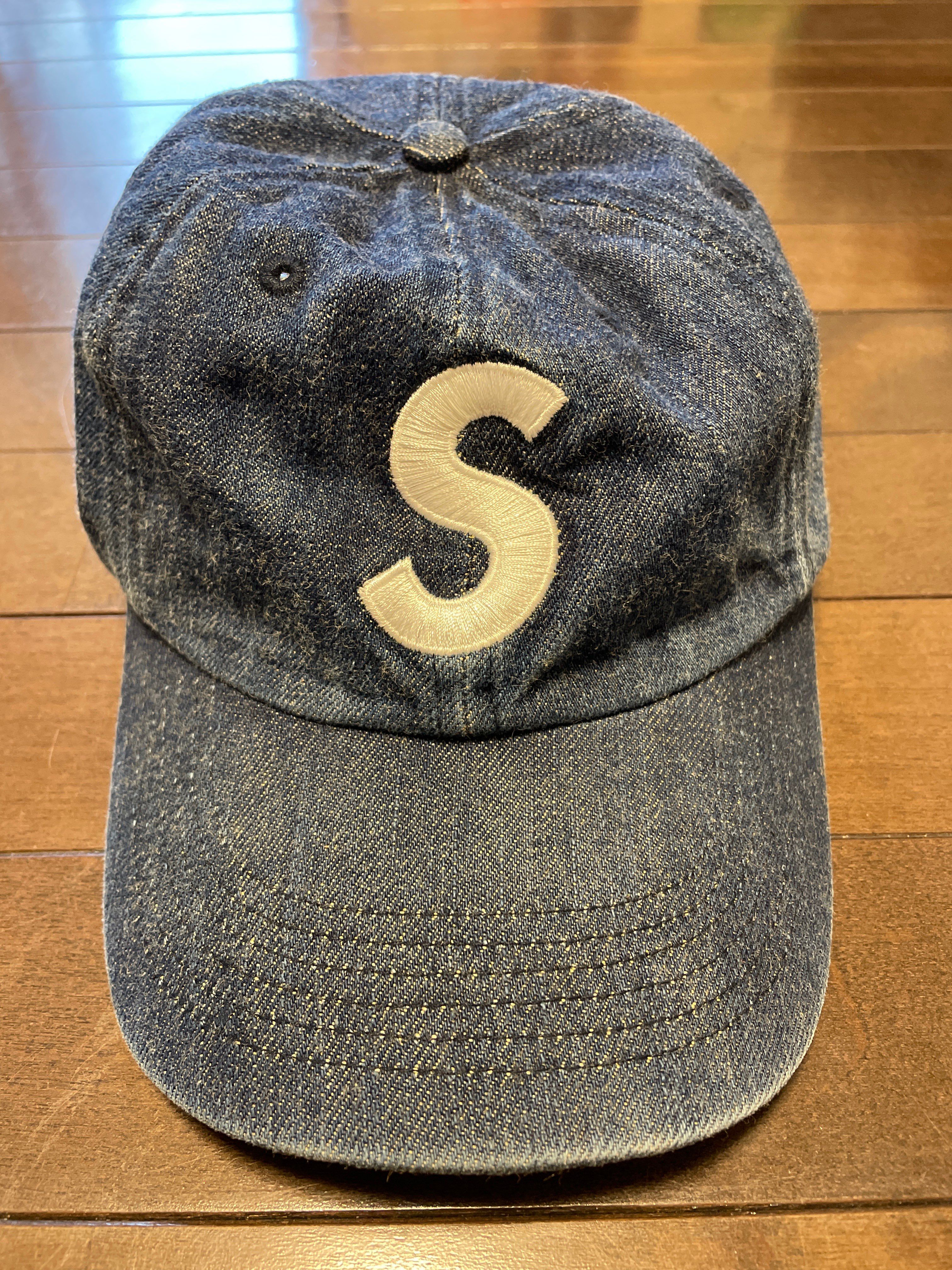 Supreme Kevlar Denim S Logo 6-Panel "Indigo"