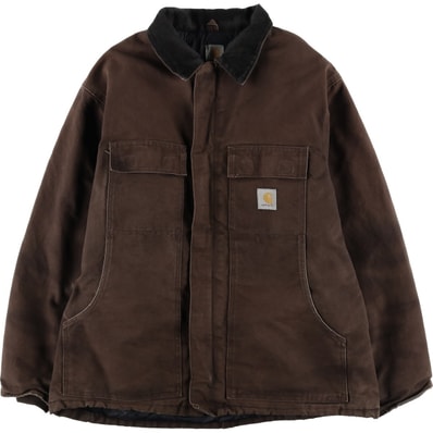 古着 カーハート Carhartt トラディショナルコート 中綿入り ダックワークジャケット メンズXL相当/eaa613318