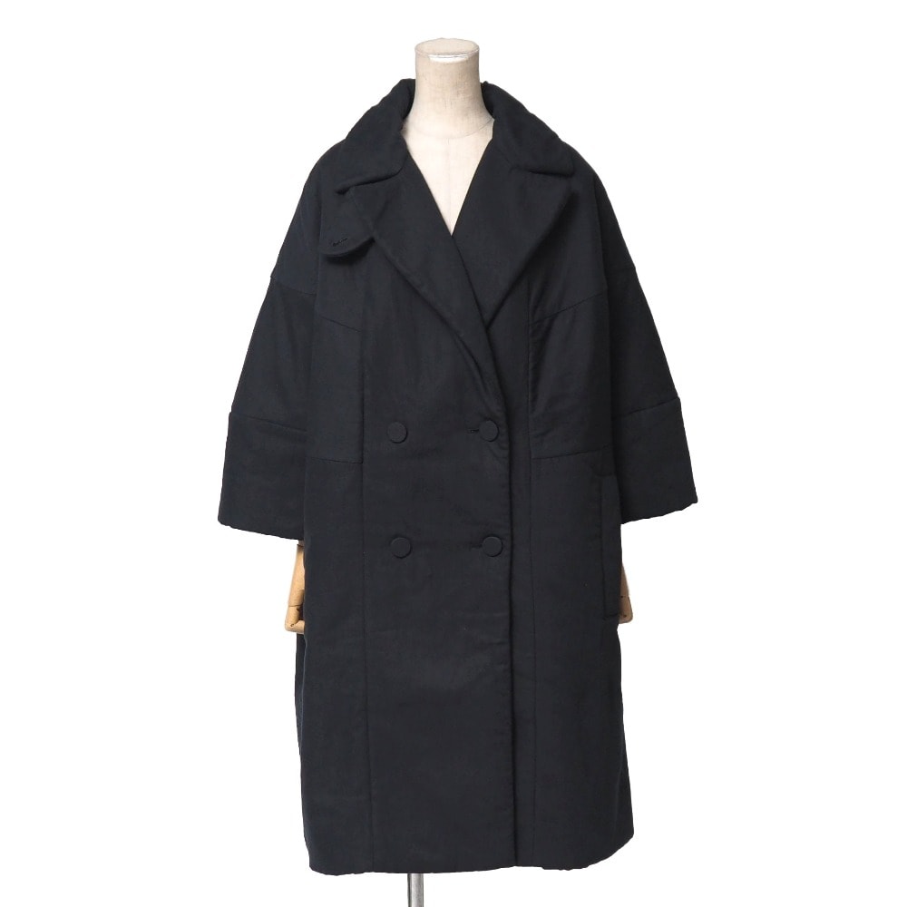 DRIES VAN NOTEN ドリスヴァンノッテン コート サイズSMALL オーバーサイズ コットン×リネン ブランド古着【中古】20260730/RB0298