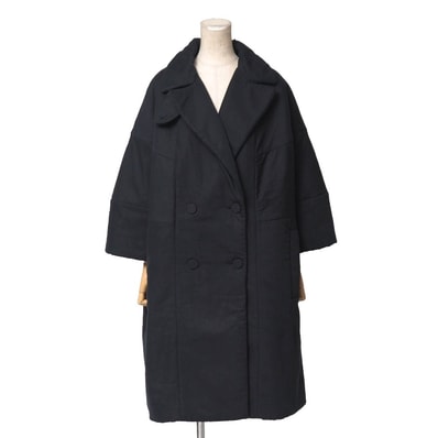 DRIES VAN NOTEN ドリスヴァンノッテン コート サイズSMALL オーバーサイズ コットン×リネン ブランド古着【中古】20260730/RB0298