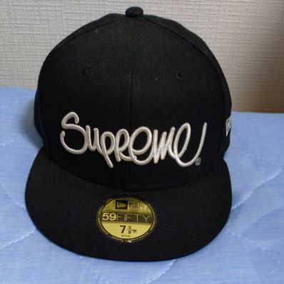 Supreme Handstyle New Era "Black"