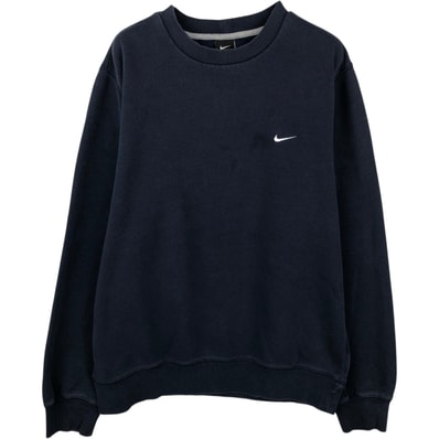 古着 ナイキ NIKE ワンポイントロゴスウェットシャツ トレーナー メンズL相当/eaa635045